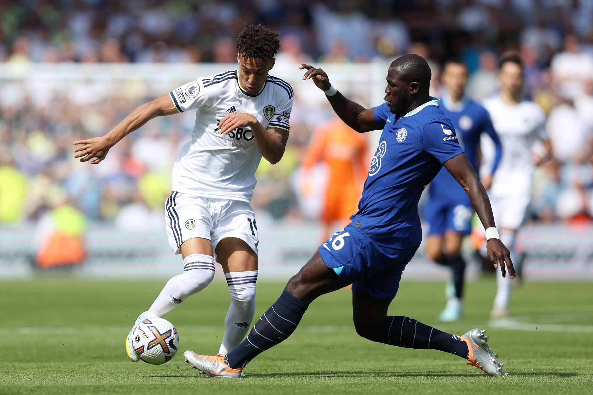 Kalidou Koulibaly in action for Chelsea.